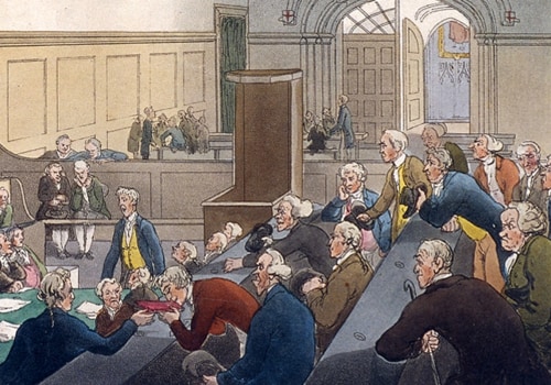 When was bankruptcy law created?